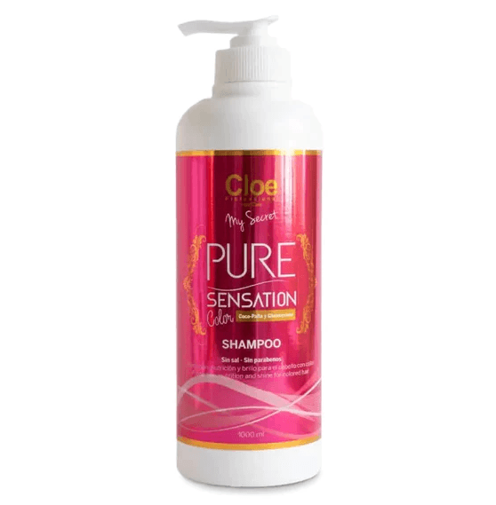 Shampoo Cloe Sensation Color 1000ml Cabello Tenido
