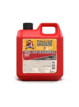 Gel de Afeitar Gasoline Barba Forte 1 Lt. Rojo
