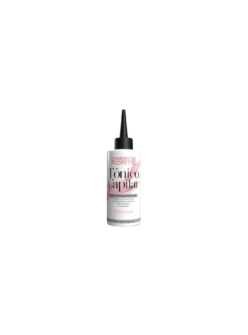 Tonico de Crecimiento Capilar Cresce Forte Groove Professional 60 Ml Blanco