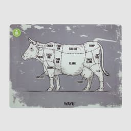 Set 6 Individuales Wayu PVC Gris