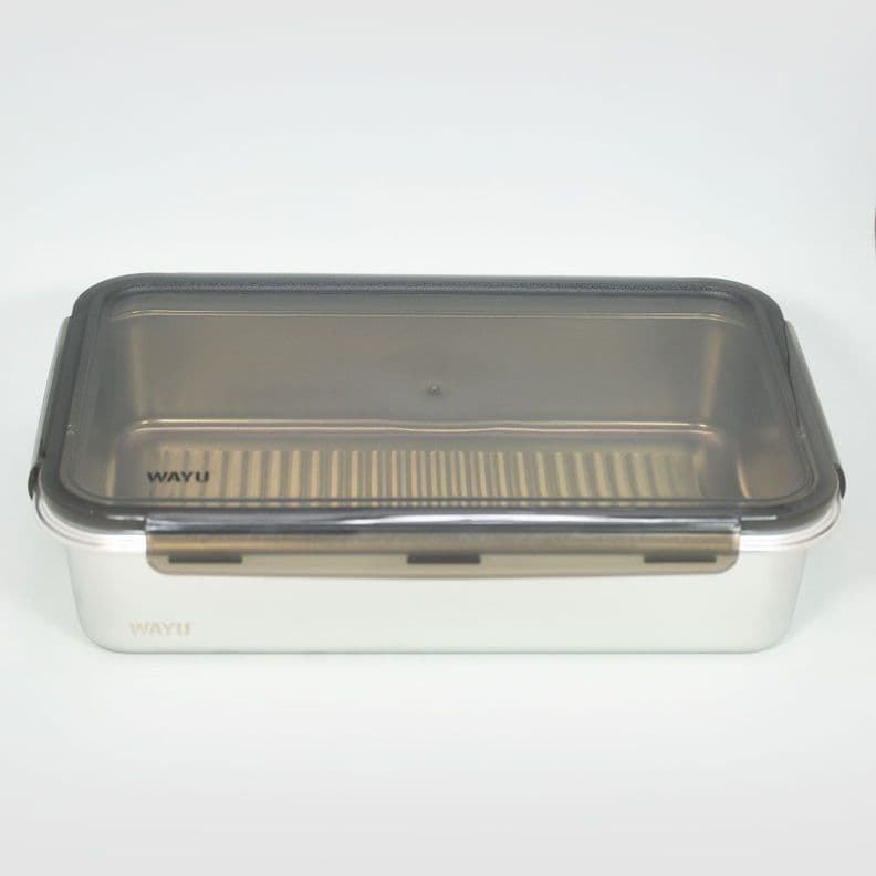 HERMETICO ACERO MICROSAFE 5L Plateado