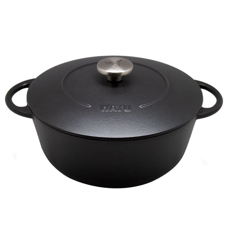 Olla Enamel 28Cm Iron Cast Wayu Negro