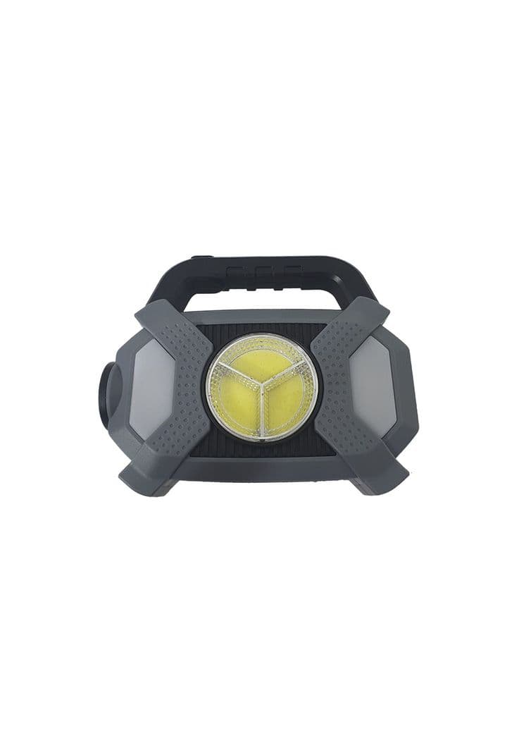 Linterna Luz Solar Exteriores Camping 20 Watt Negro