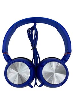 Audifono Plus Extra Bass Azul Cable