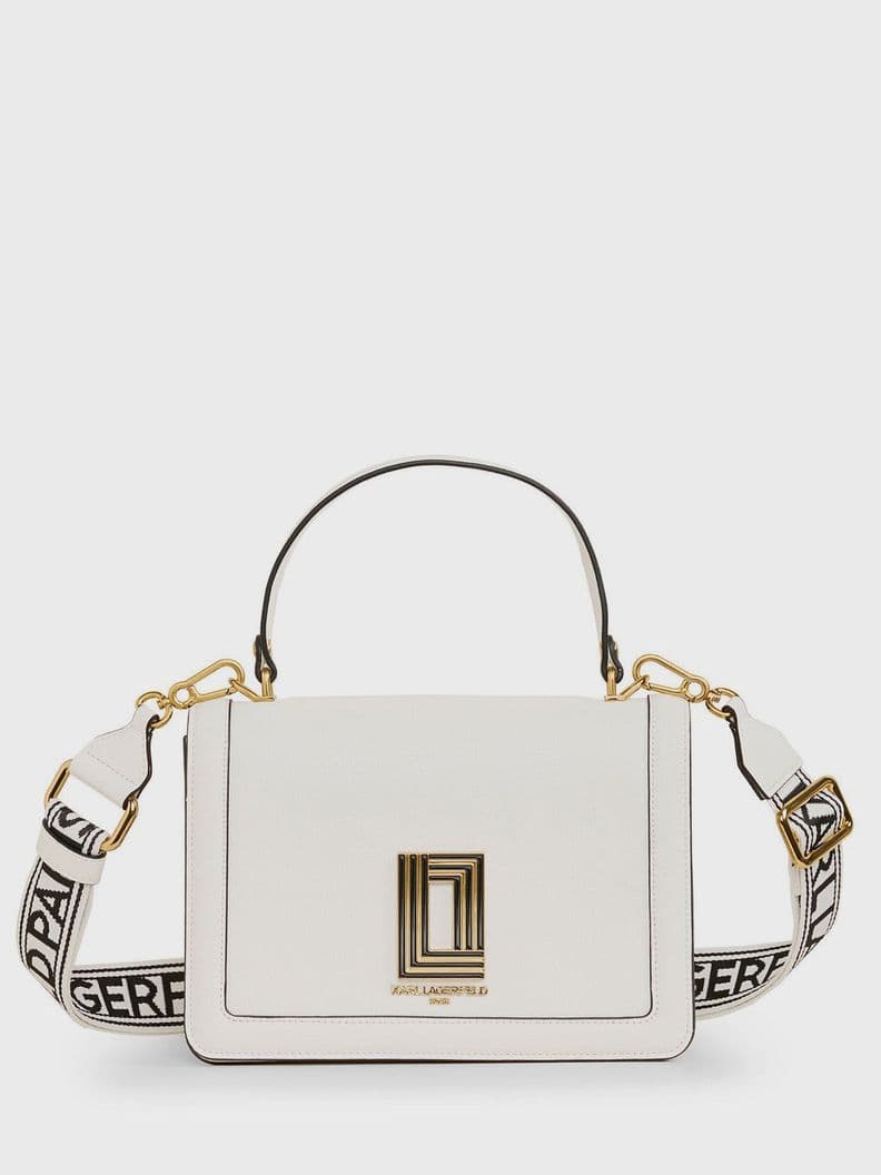 Cartera cruzada con solapa - Simone Blanco Karl