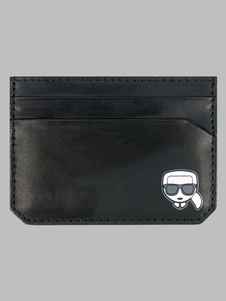 Tarjetero con logo New Karl Negro Karl Lagerfeld