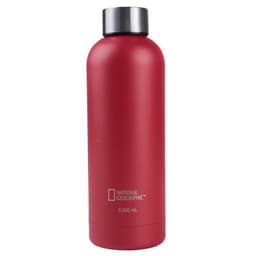 Botella Metalica Termica Boca Angosta 500ml Roja Rojo