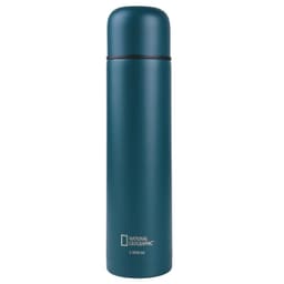 Termo Bala Metalico Azul 1000ml National Geographic Azul Oscuro