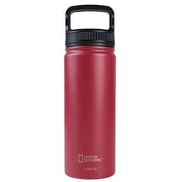 Botella Metalica Termica Boca Ancha 500ml Rojo