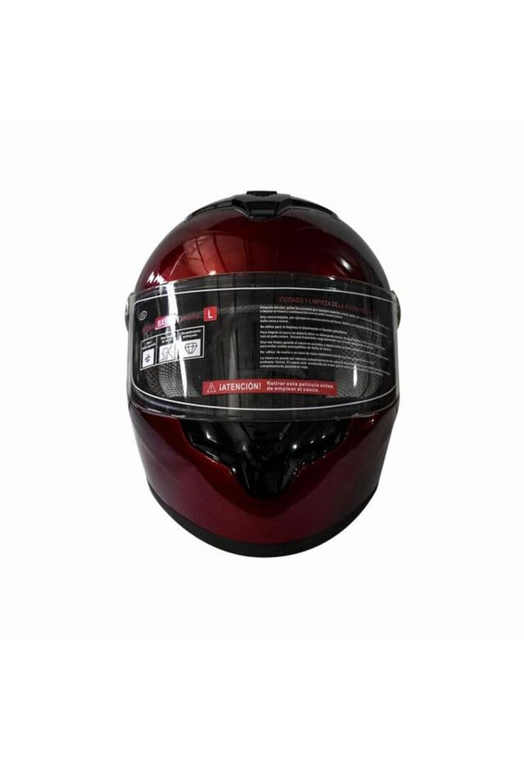 Casco Full Face Bx105 Talla M Color Burgundhy Ceritificacion ECE Bex Burdeo