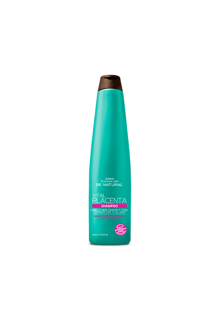 Shampoo Fortalecedor Vital Placenta Be Natural 350ml Verde Esmeralda