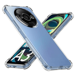 Carcasa transparente anti-golpe para Xioami Redmi A3