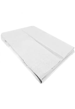 Faldon 200 hilos super king liso blanco
