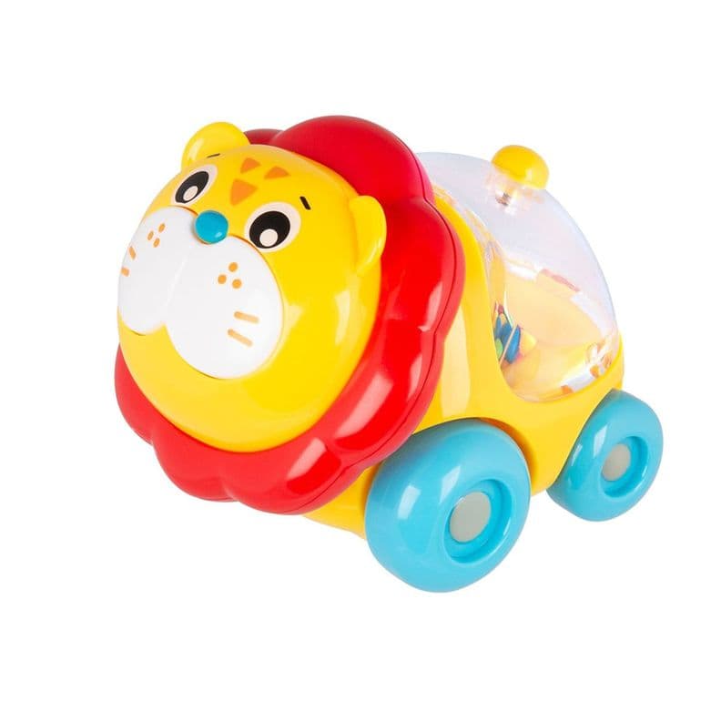 Juego de Arrastre Corredor Sonajero Roary Lion Amarillo