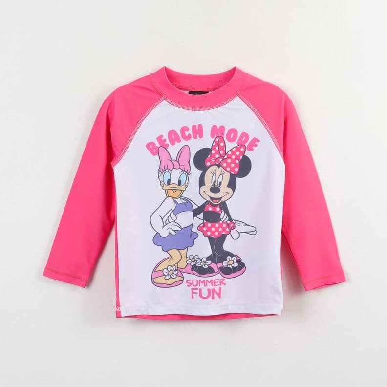 Polera UV Nina Blanco Daisy & Minnie Minnie Disney 2