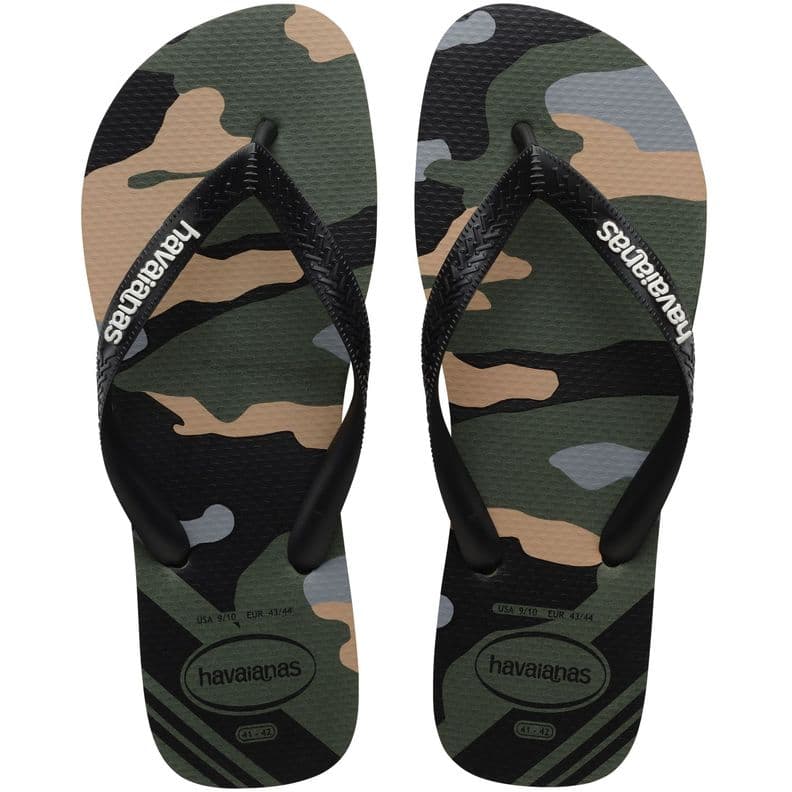 Sandalia Hombre Top Camu Verde Havaianas 37 38