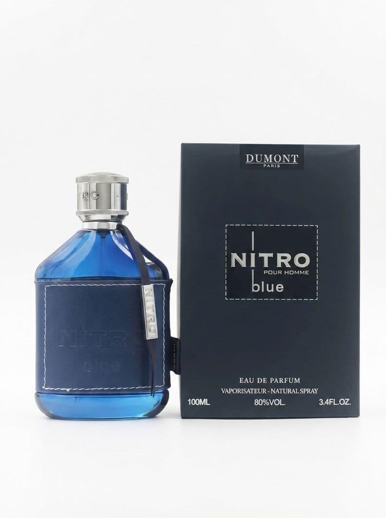Perfume Arabe Hombre Nitro Blue Pour Homme EDP 100 ML