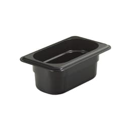 CONTENEDOR POLICARBONATO 1/9 x 6.5 cms Negro