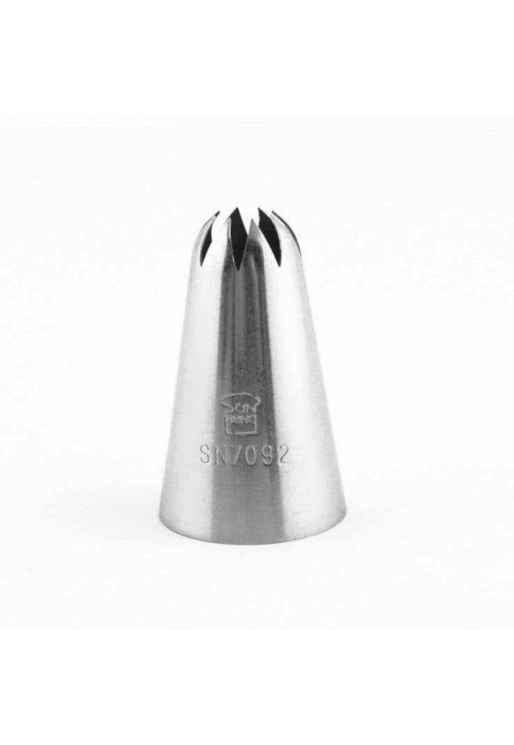 BOQUILLA ESTRELLA 8P INOX 14 X 24 X 42 MM Plata