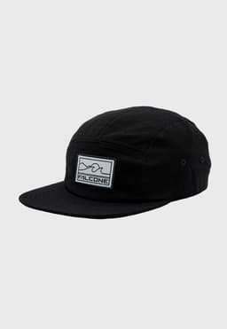 Gorro Canvas 5 Panel Trail V2 Falcone Negro