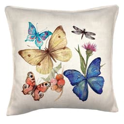 Cojin Alas de Mariposas 2, 45x45 Crema