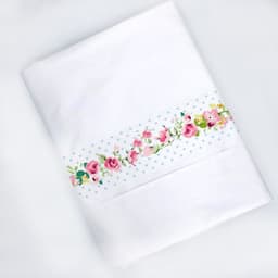 Juego de Sabanas Pack & Play, Letras Vintage W Blanco
