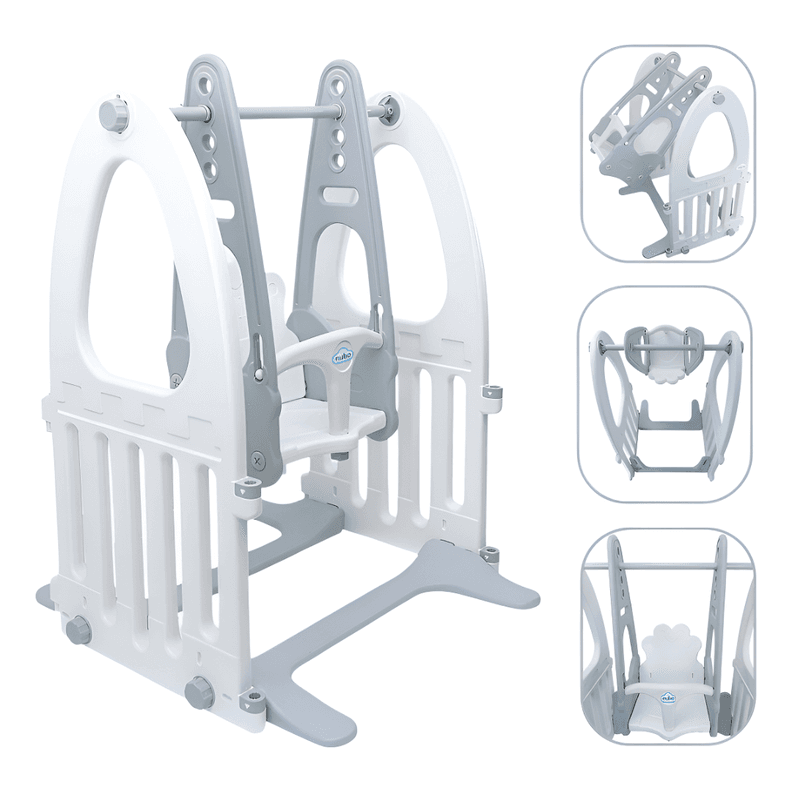 Columpio Bebe Ajustable De 4 Niveles Altura Juegos Ninos