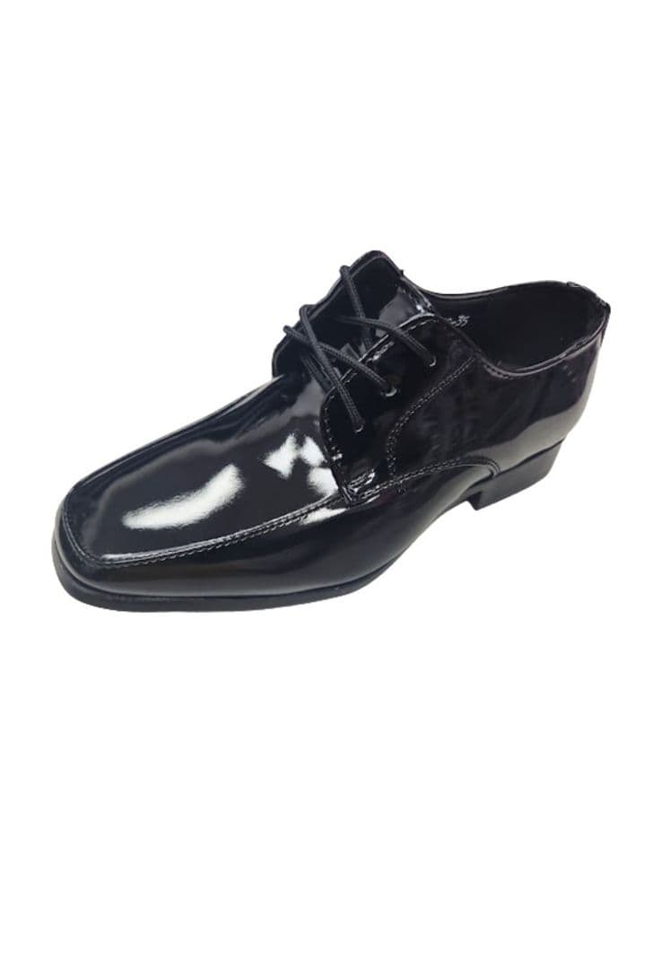 Zapato de Vestir Charol Formal Negro 36