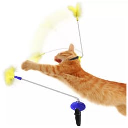 Juguete Telescopico Interactivo Para Mascotas Gatos