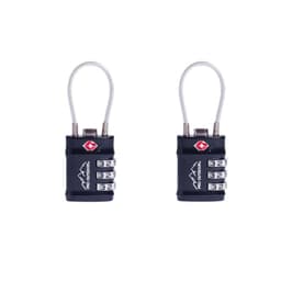 2 Unidades De Candados Con Clave Pro Outdoor Negro