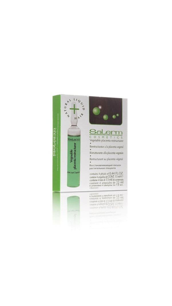 Salerm Ampollas Reestructurantes Placenta Vegetal (4x13ml)