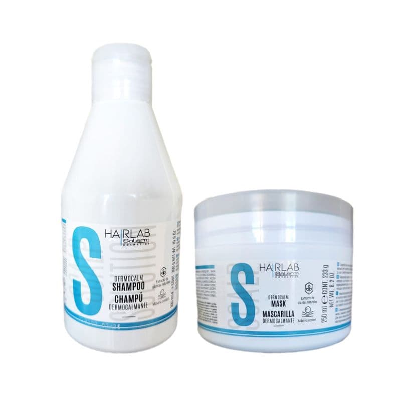 Salerm Shampoo 300ml Y Mascarilla Dermocalmante 250ml