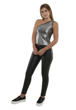 Polera Elba Divino Jeans Negro M