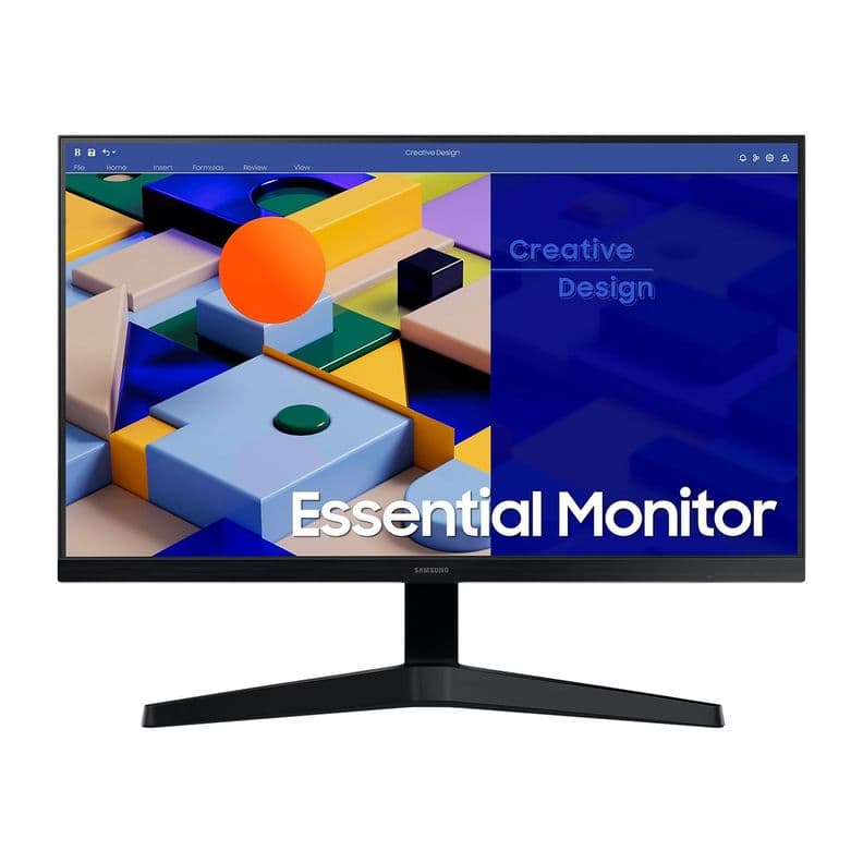 Monitor Samsung Essential S3 27in FHD IPS 75hz 5ms FreeSync Negro
