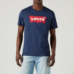 Polera Hombre Regular Fit Lisa Logo Azul Levis 17783-0139 XL