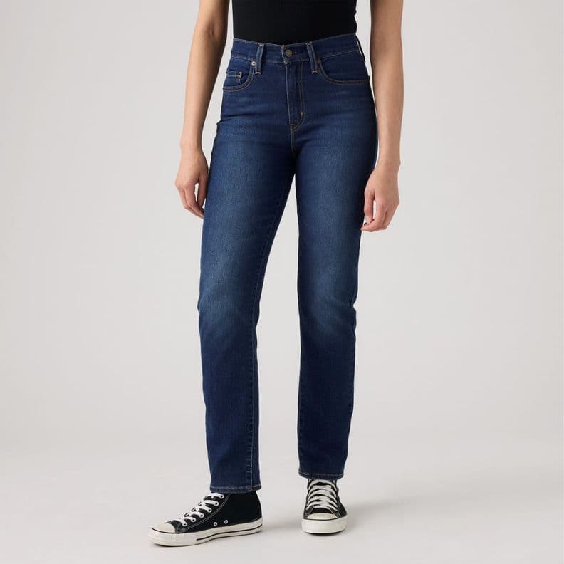 Jeans Mujer 724 High Rise Straight Azul Levis 18883-0304 24 Largo 32