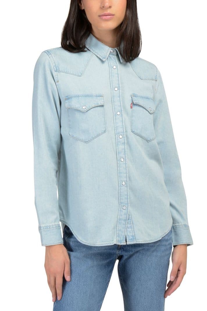 Blusa Mujer Lisa Azul Levis 86832-0000 S