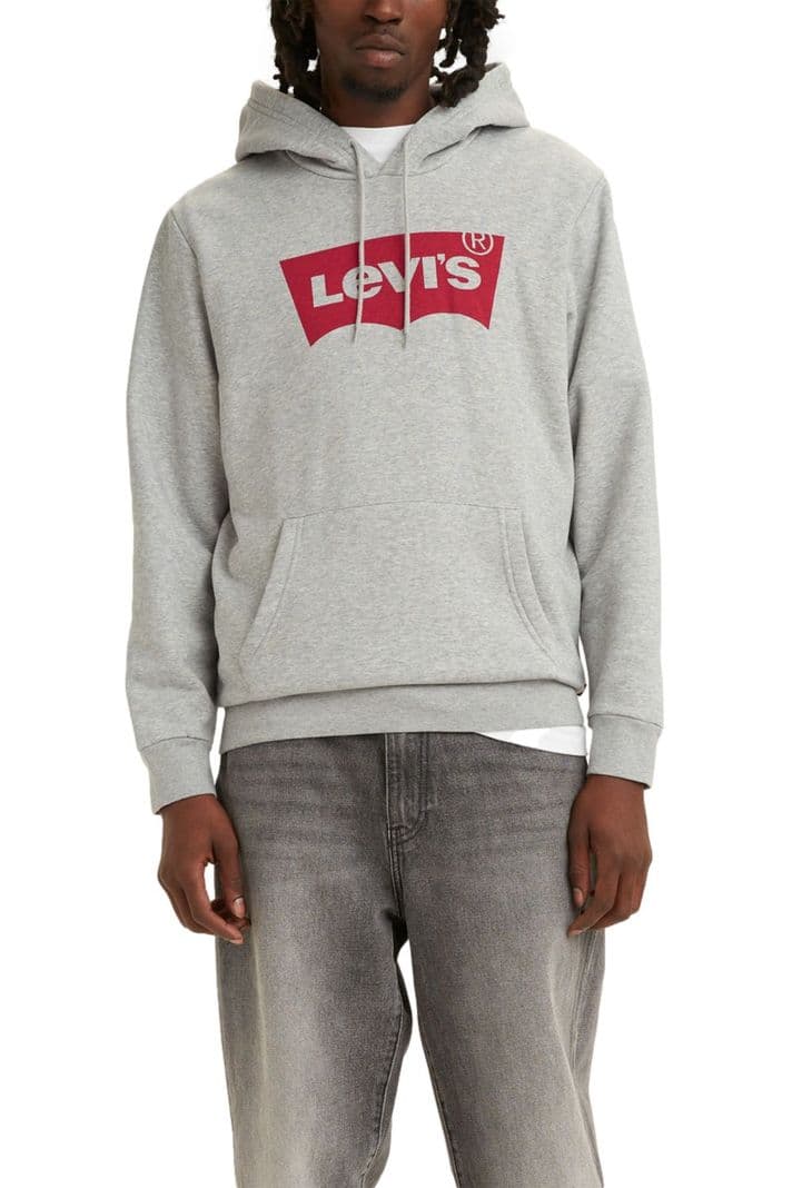 Poleron Hombre Regular Fit Grafico Gris Levis 38797-0000 S