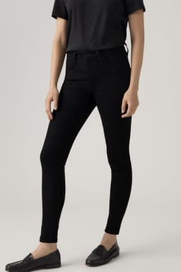 Jeans Mujer 720 HighRise Super Skinny Negro Levis 52797-0022 29 Largo 30