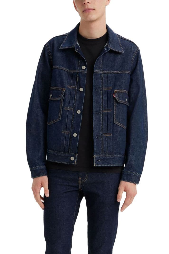 Chaqueta Hombre Relaxed Fit Type 2 Trucker Azul Levis A7632-0000 M