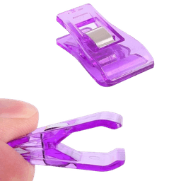 Clips (perritos) sujetadores de Tela Medianos x 100u
