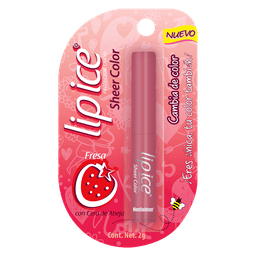 Sheer Color Lip Ice Fresa Blanco