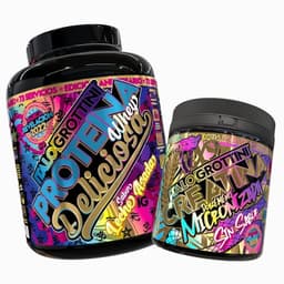 CREATINA MONOHIDRATADA 300 GR PACK PROTEINA WHEY LECHE ASADA 5 LB Diseno 1