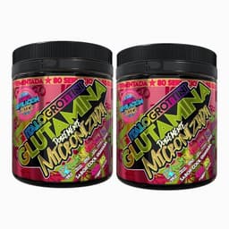 2 Glutaminas Doblemente Micronizadas 80 SV c/u -Cool guayaba Diseno 1