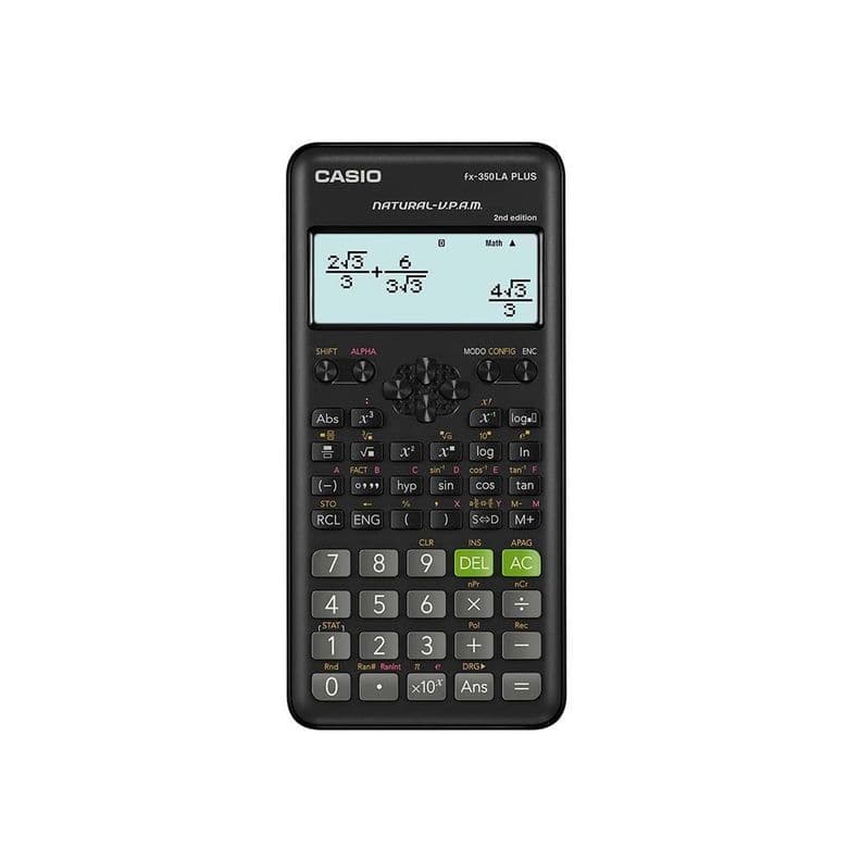 CALCULADORA CIENTIFICA FX-350LA PLUS CASIO Negro