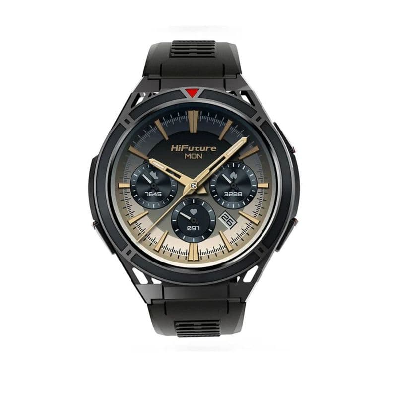 Smartwatch Active HiFuture AMOLED GPS Dual IP68 Negro