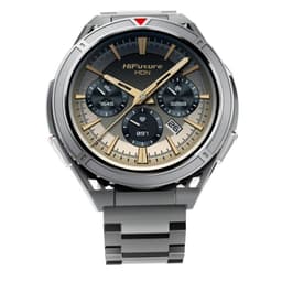 Smartwatch Active Silver Waterproof 1.43 AMOLED + GPS Plateado