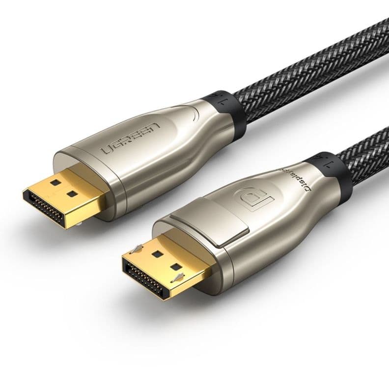 Cable DisplayPort 14 MM 3M Blindado Ugreen Negro