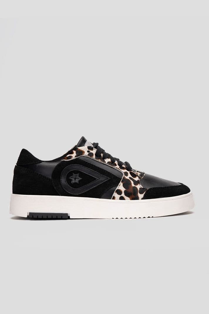 Zapatilla Stella Negra Print Landazuri Negro 35