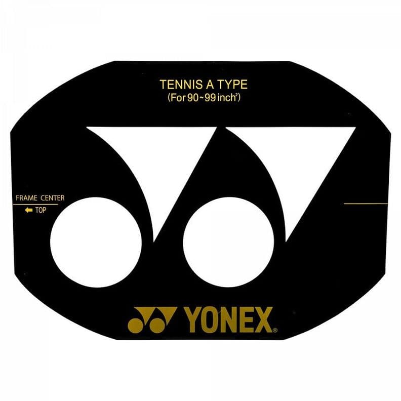 PLANTILLA PARA RAQUETAS YONEX 90-99 PULGADAS Negro